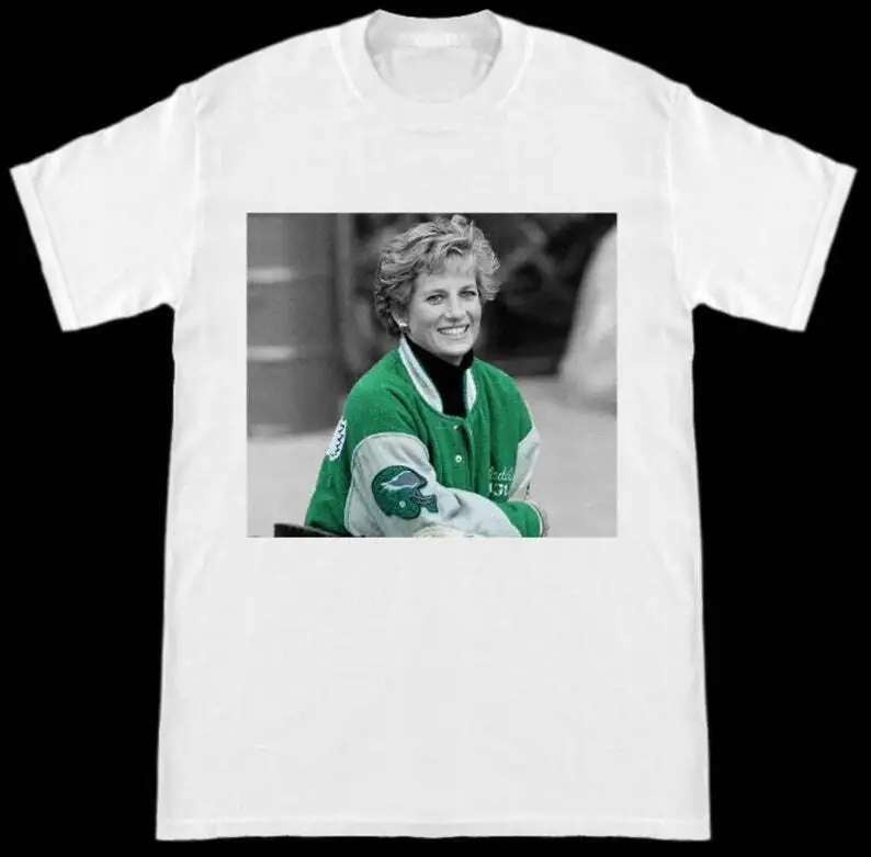 Принцесса Диана футболка Филадельфия пальто 2023 для фаната длинные или Короткие