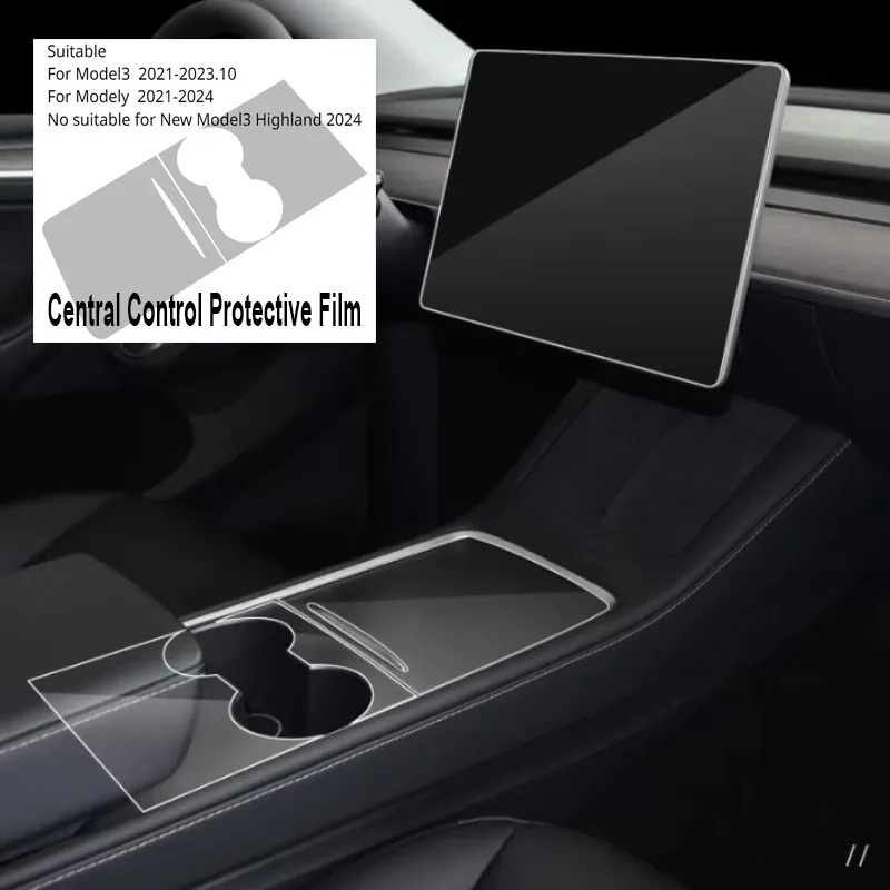 

Tesla Model 3 Y Центральная Панель Управления Защитная Пленка Против Царапин ТПУ Прозрачный Автомобильный Аксессуар Для Модел...