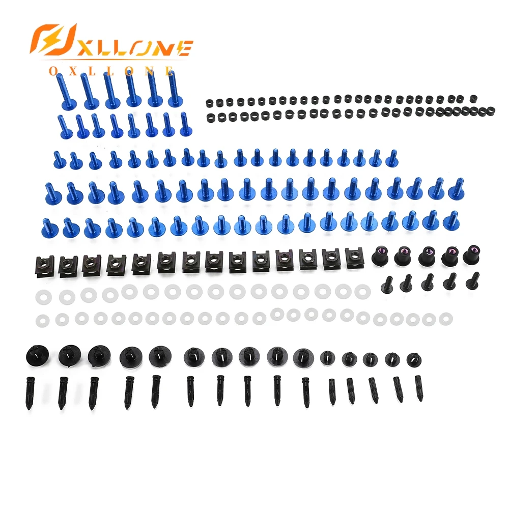 Фото 2025 для Suzuki BURGMAN 650 400 125 200 250 AN650 AN400 AN125 AN200 A Комплект болтов обтекателя M6 M5, крепежные детали для кузова, винты, гайка №5