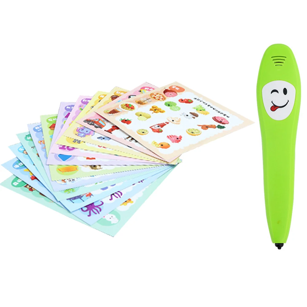 

Electronic Smart Logic Learning Pen Phonetic Learning Parent Child Interaction Pen Book Toys Funny Cute