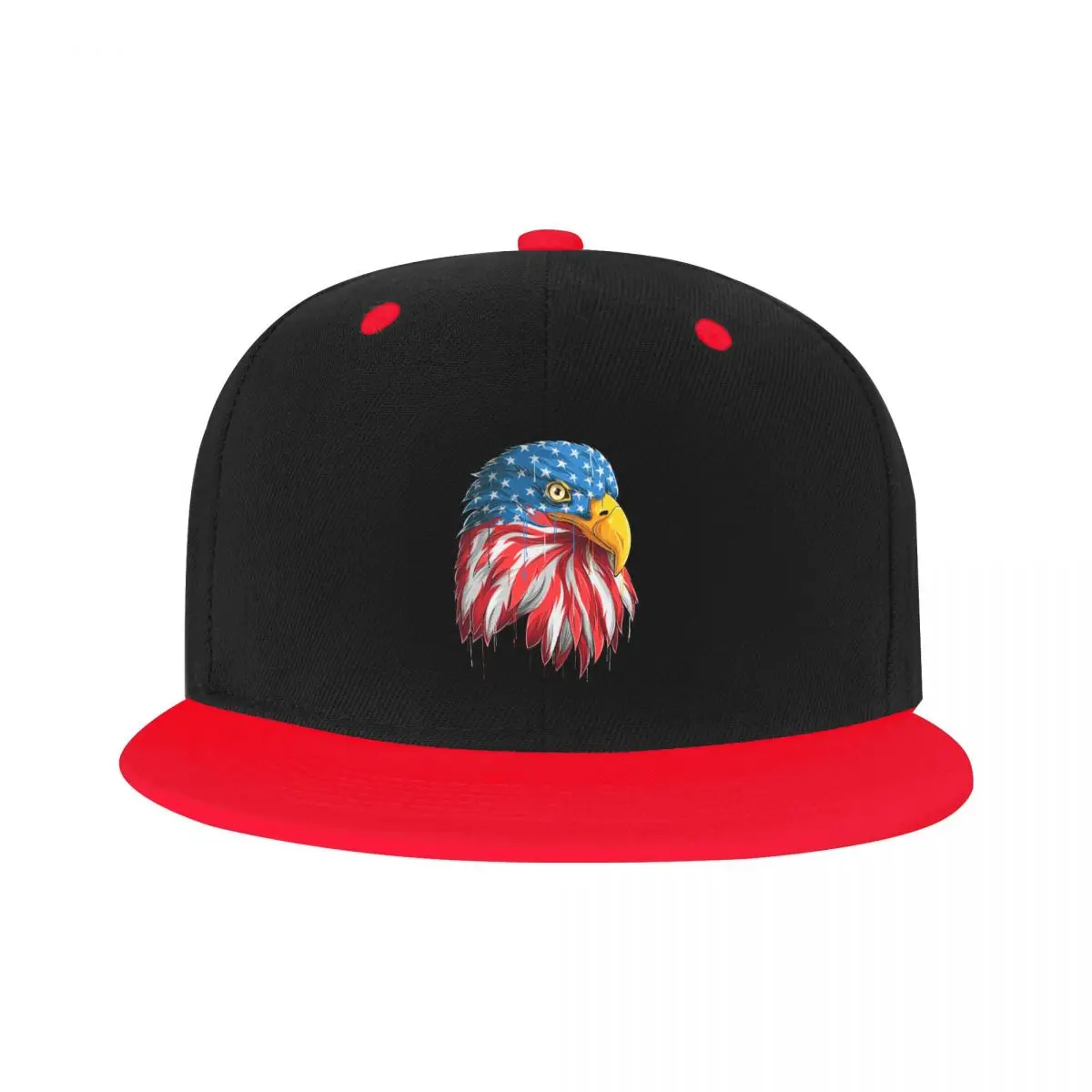 

Крутой американский флаг США Кепка с орлом в стиле хип-хоп Весенняя плоская Снэпбэк Кепка для скейтборда