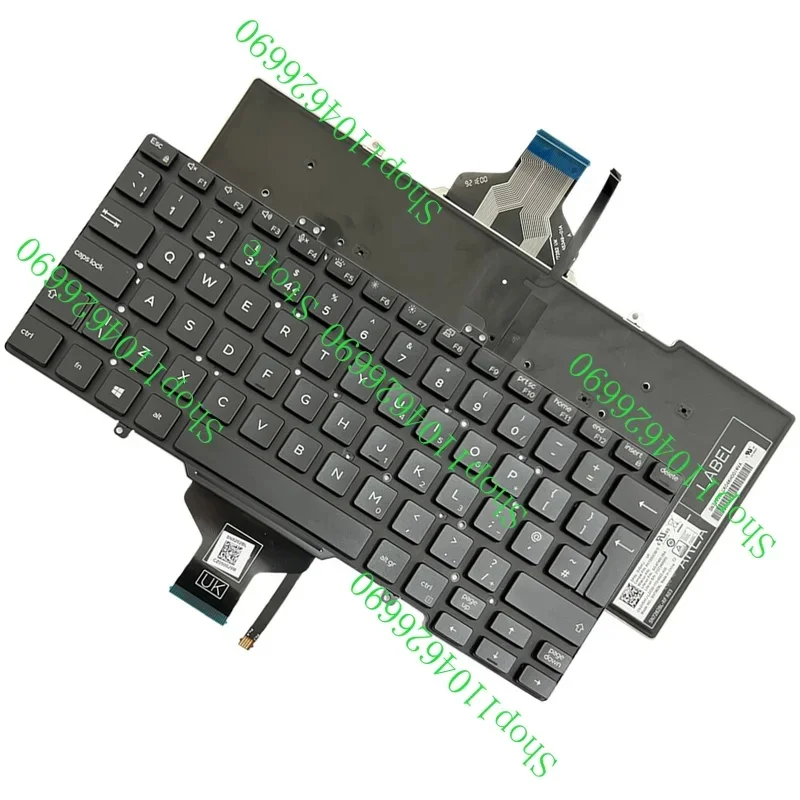 Фото Подсветка клавиатуры (Великобритания) для Dell Latitude 7400 3400 5400 7410 5401 5411 V5H1J №2