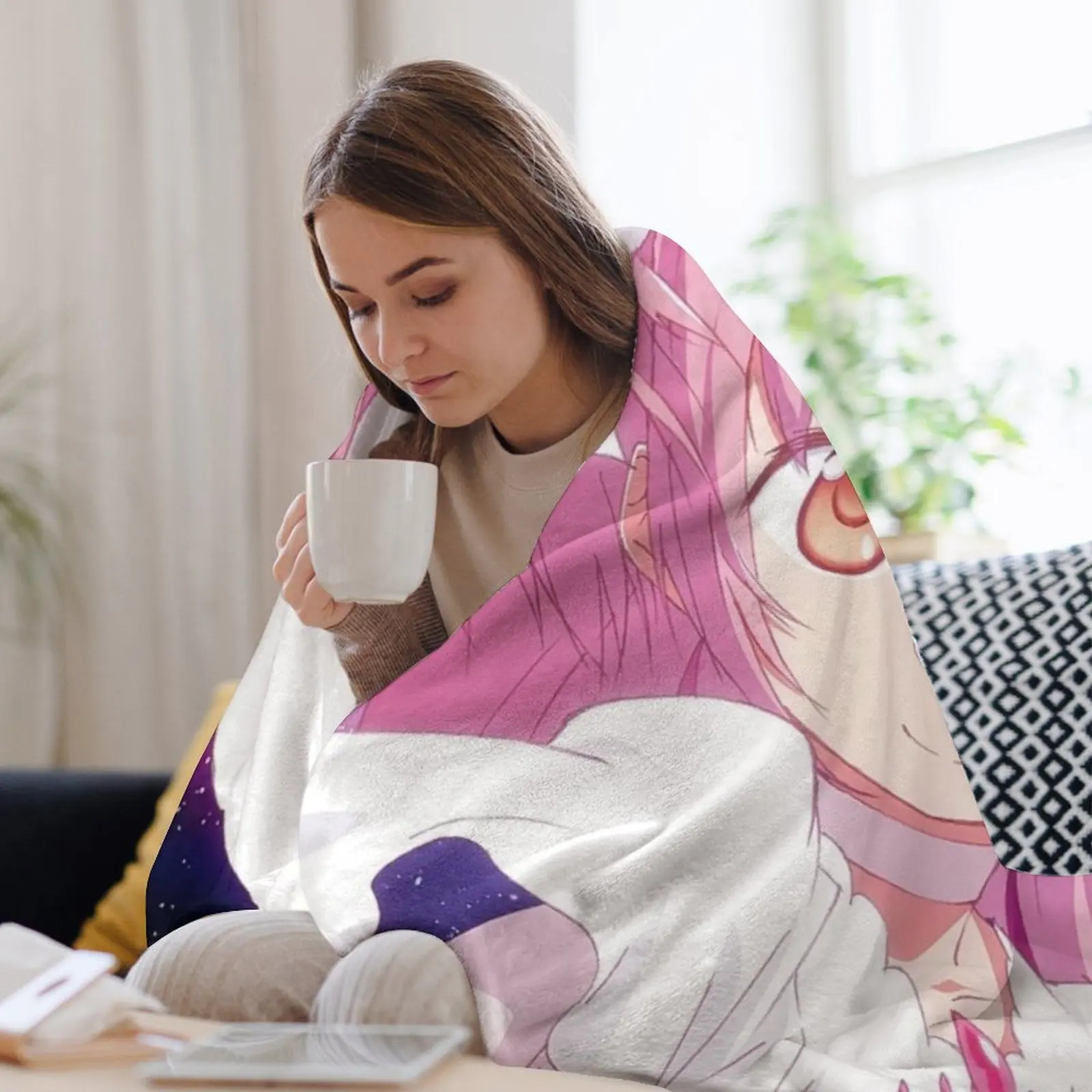 Одеяло godoka для малышей одеяло косплея аниме самые мягкие одеяла