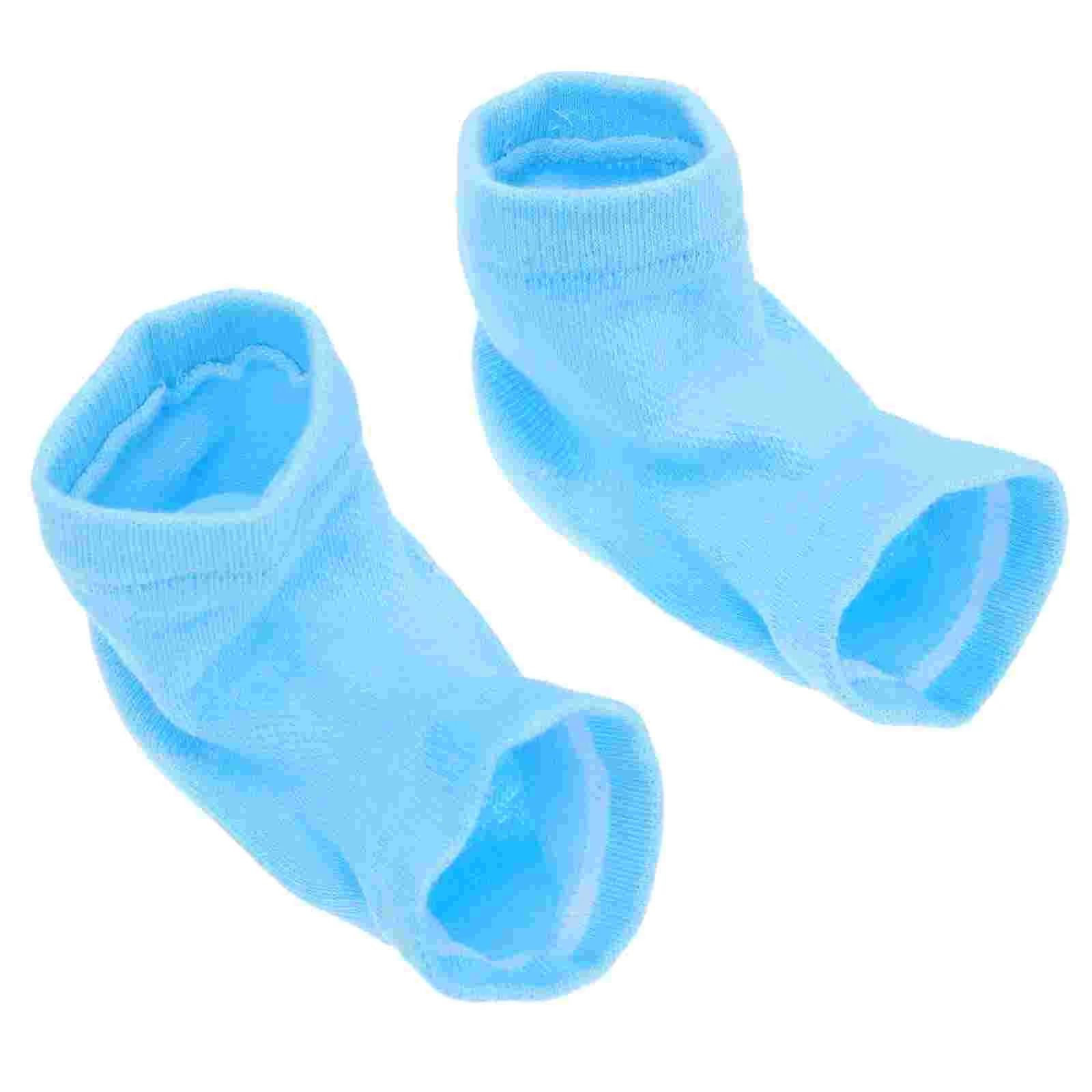 

Soles Heightening Socks Men Women Foot Moisturizing Heightened Pad Sebs Useful Anti-slip Half