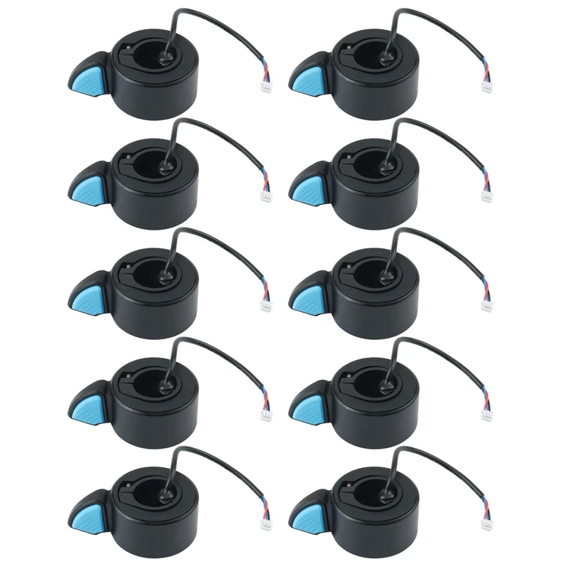 

10X Electric Throttle For Ninebot MAX G30D Electric Scooter Accelerator Trigger Shifter Speed Finger Dial Parts,Blue