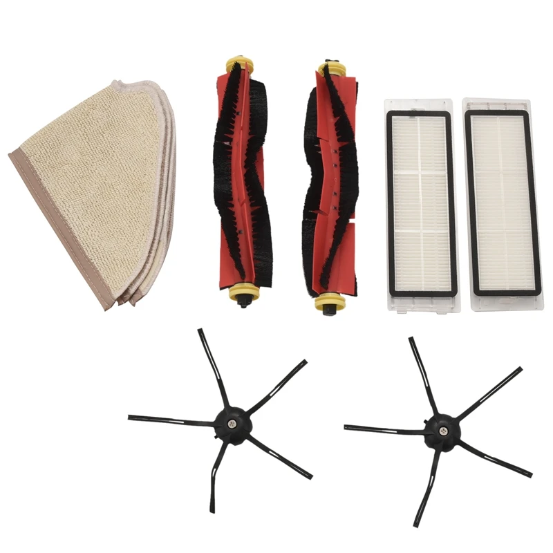 

HEPA Filter Side Brush Main Brush Mop Cloth For Xiaomi Roborock S5 S51 S50 S55 S5 Max S6 Maxv Vacuum Cleaner Accessories