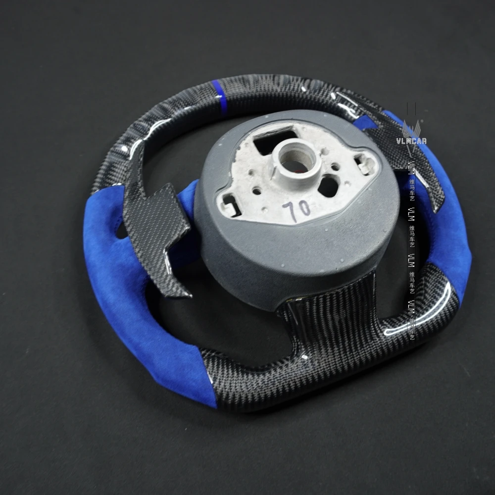 Рулевое колесо VLMCAR из углеродного волокна для Audi A1 A3 A4 A5 A6C7 A7 Performance Luxury Upgrade Perfect Fit