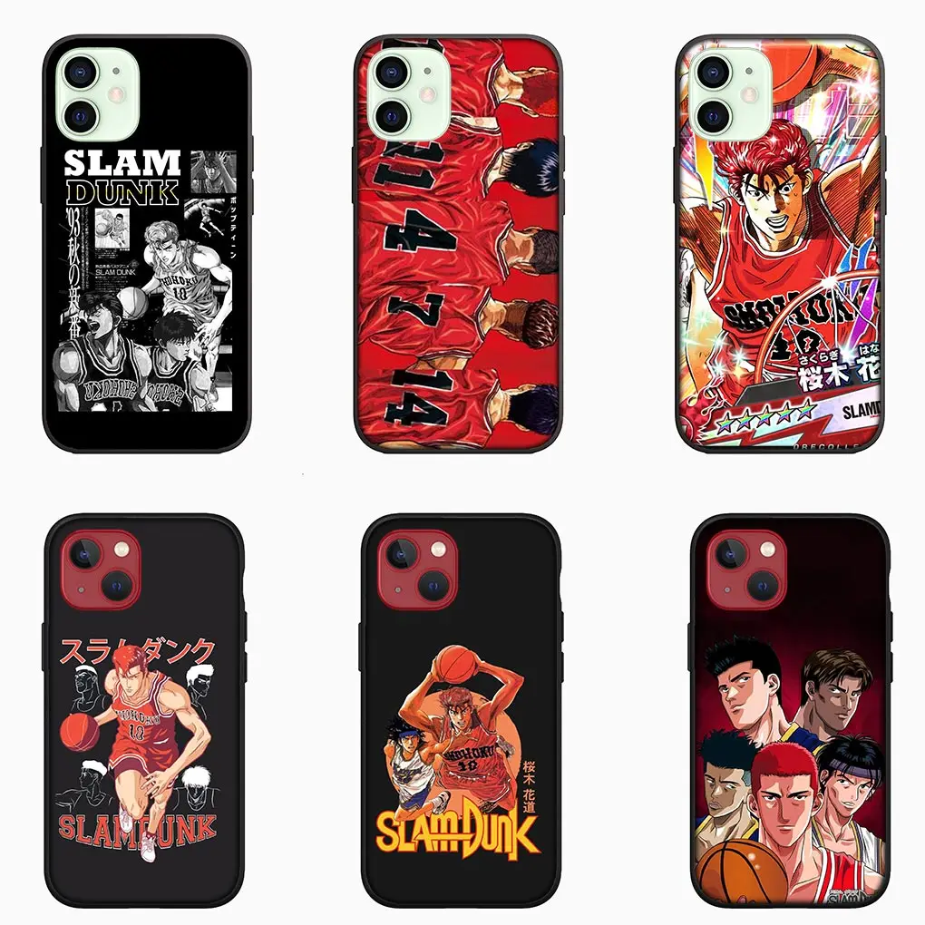 Чехол для телефона Slam Dunk Sakuragi Hanamichi Slamdunk Apple iPhone 15 14 13 12 Mini 11 Pro X XR XS Max 7 8 Plus + чехол