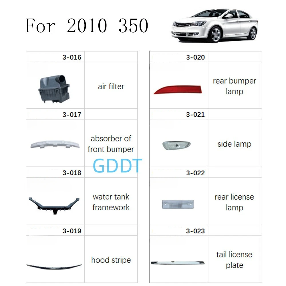 1 шт. замок задней двери для актуатора Mg 350 багажника GT 3 контакта оригинальные