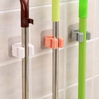 mop rack bathroom accessories wall mounted shelf organizer hook broom holder hanger behind doorson walls kitchen storage tool
