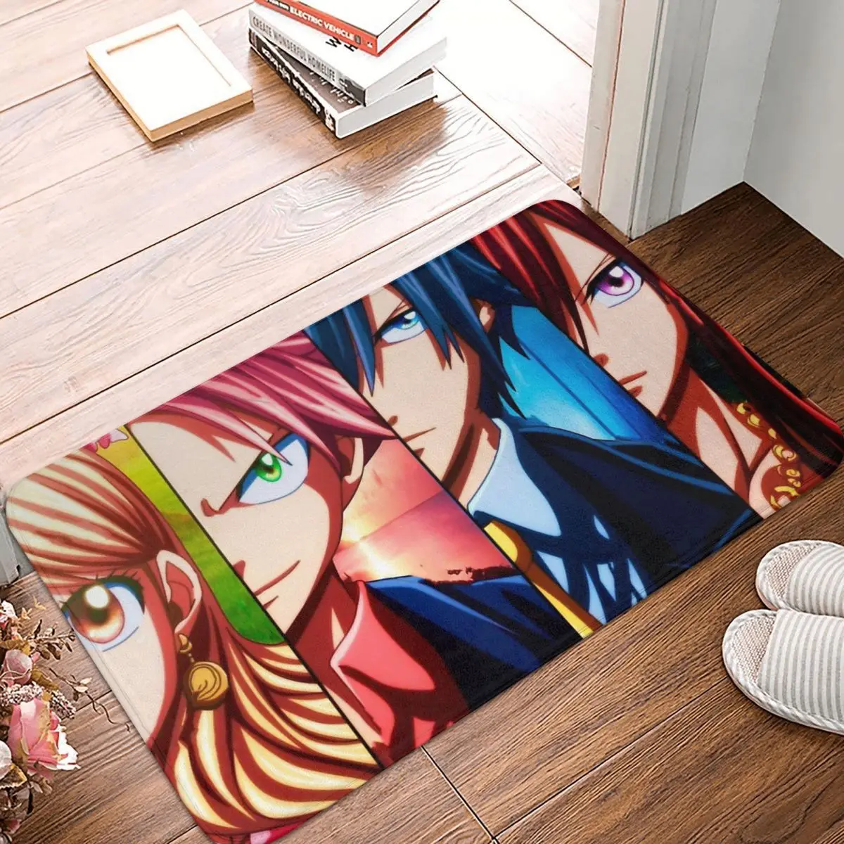 

FAIRY TAIL Magic Adventure Anime Kitchen Non-Slip Carpet Team Bedroom Mat Entrance Door Doormat Floor Decoration Rug