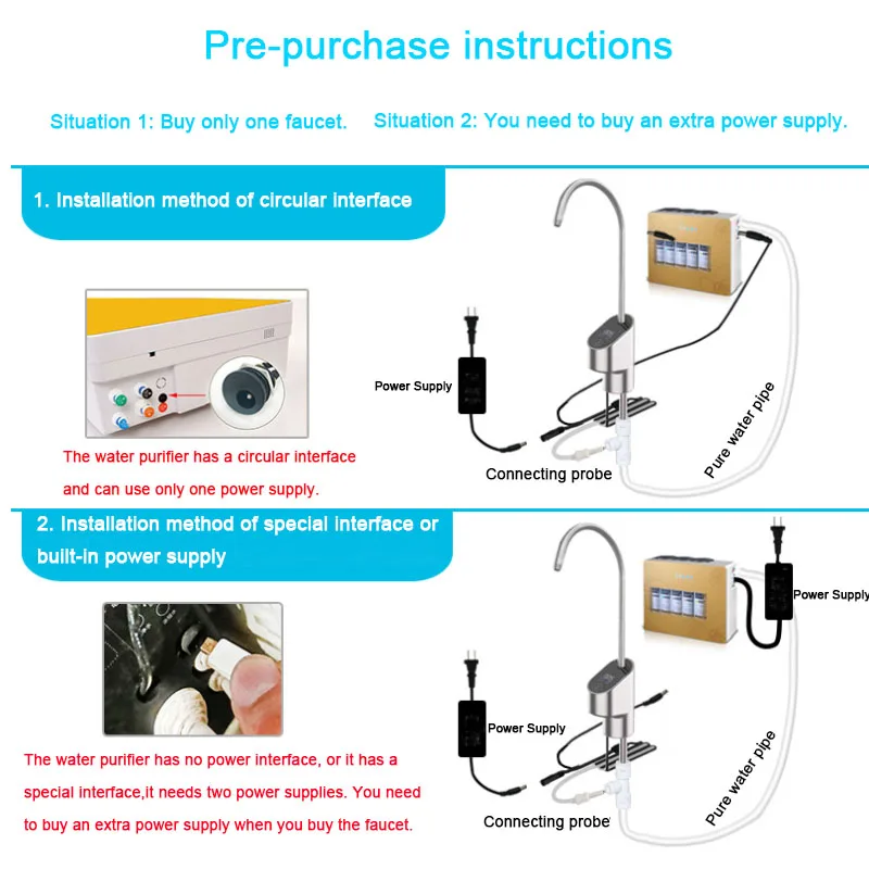 Водоочиститель из нержавеющей стали 304