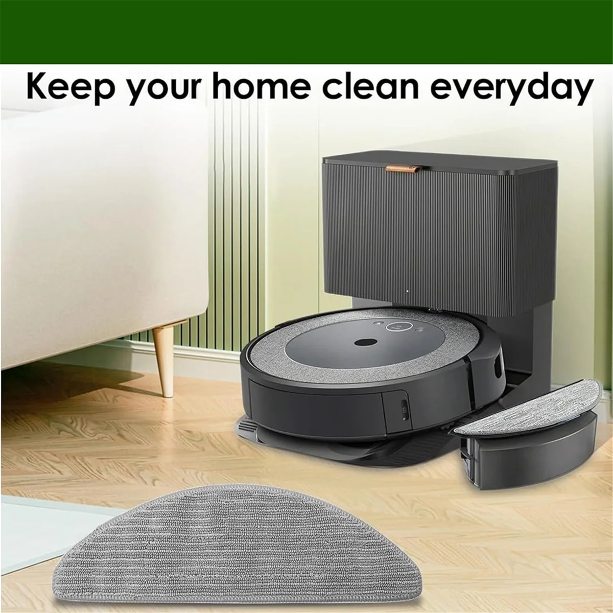 Комплект сменных аксессуаров для iRobot Roomba Combo I5 I5+ J5 J5+ щетки фильтры Hepa подушечки