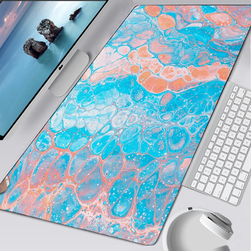 

Art Mousepad Rubber Keyboard Pad Carpet Lock Edge Deskmat Computer Mouse Pad Extended Pad Desk Office Accessory Mousepad Xxl