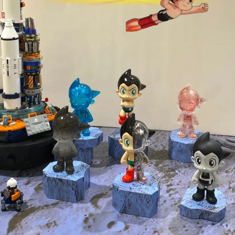 Astroboy слепая коробка Earth Hero Go Astro Boy Mighty Atom Series Mystery Box Детские игрушки Настольные