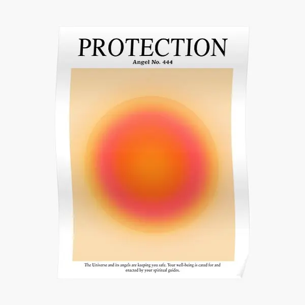 

Градиентные цифры ангела, постер с номером ангела 444, настенный смешной постер для комнаты, винтажное художественное оформление для дома, современный декор с принтом, без рамки