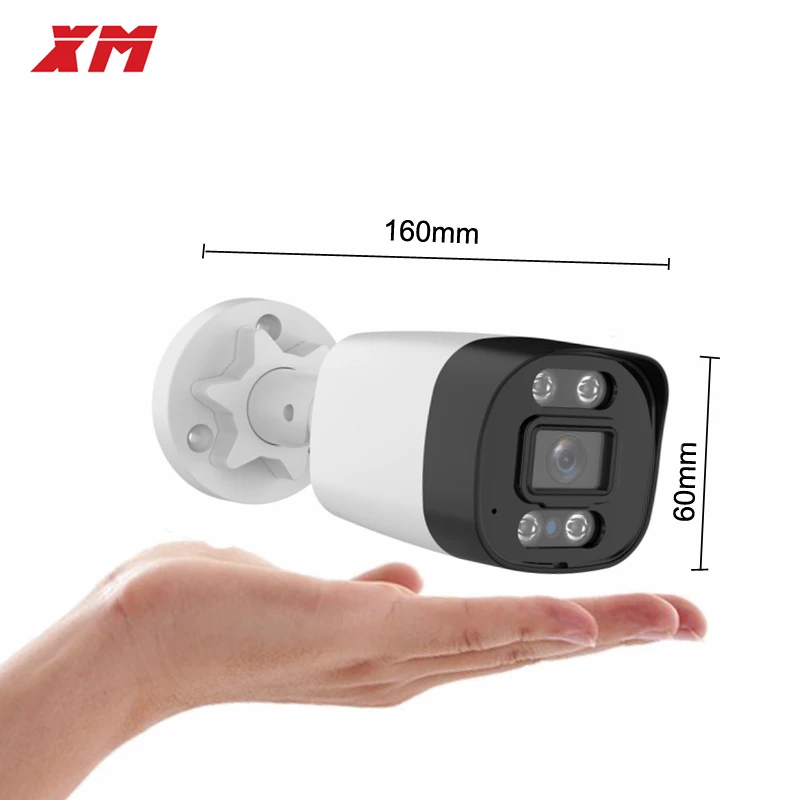 Цилиндрическая камера видеонаблюдения XM 5MP AHD 5-в-1 XVI/AHD/CVI/TVI/CVBS наружная и