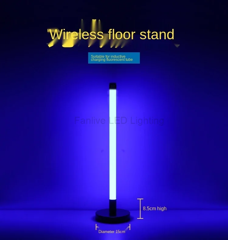 20 шт. разноцветные светодиодные трубки RGB с USB-зарядкой 1 2 м | Освещение