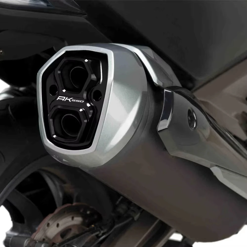 Фото Выхлопная крышка мотоцикла для KYMCO ak550 PREMIUM, аксессуары 2022 2023 2021 2018 2017 AK550, задняя накладка на выхлопную трубу AK 550 №5