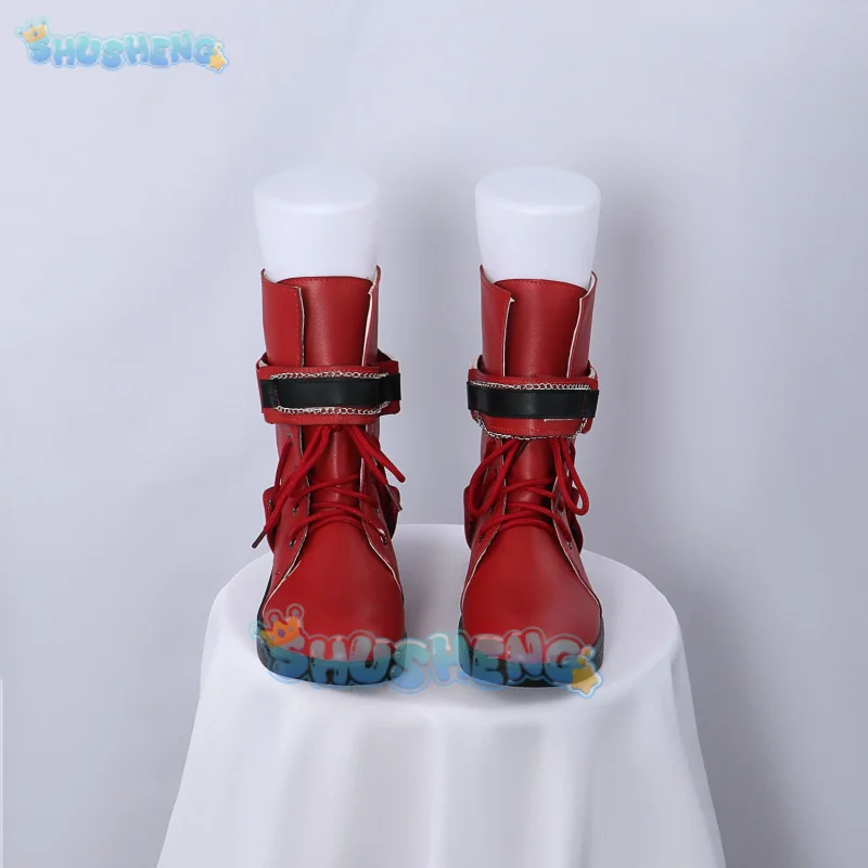 Обувь для косплея финальной фантазии Tifa Lockhart аниме в китайском стиле Хэллоуин