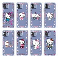 anime hello kitty cartoon for xiaomi mi 12 12x 11ultra 11i 11t 10 10t 9 9t pro lite 8 4g 5g soft transparent phone case fundas