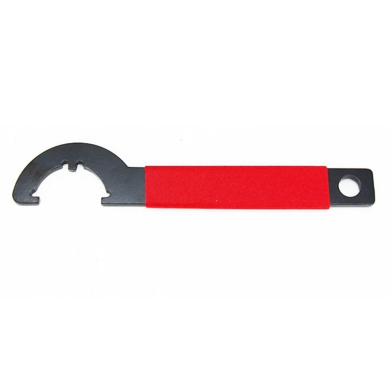 

Castle Nut Wrench Adjustable Spanner Wrench Tool Buffer Tube Locknut Wrench 1/4 With Non-Slip Rubber Handle