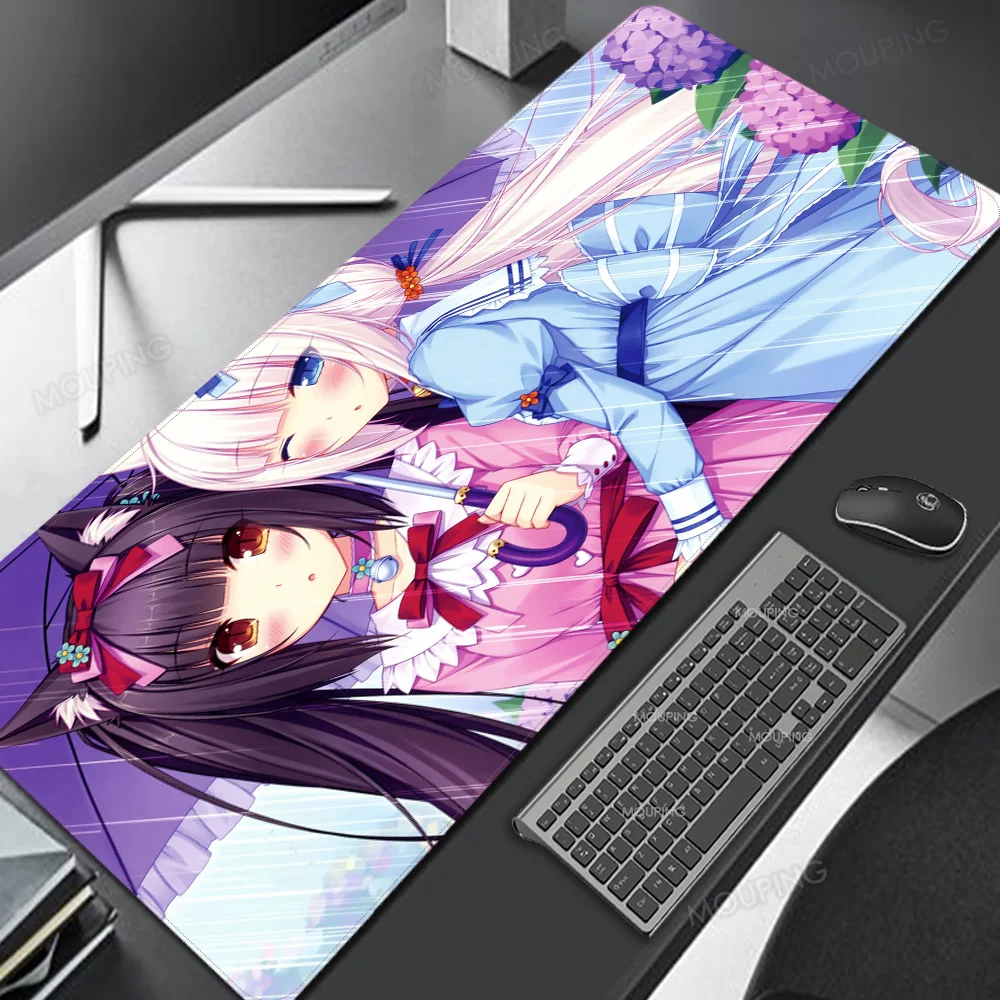 Компьютерный коврик для мыши Nekopara с изображением милой девушки компьютерный