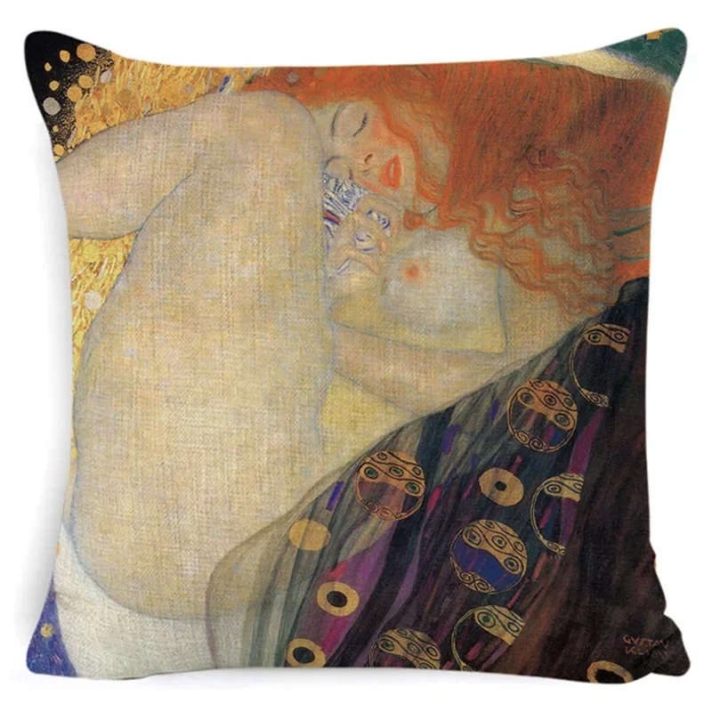 

Наволочка Gustav Klimt Linen Cotton 45x45 см