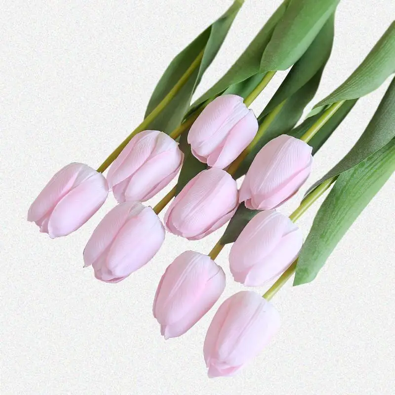 

Moisturizing Texture Tulip Artificial Flower For Home Decoration Display Prop And Photography Prop Lafite Tulip Fake Flower