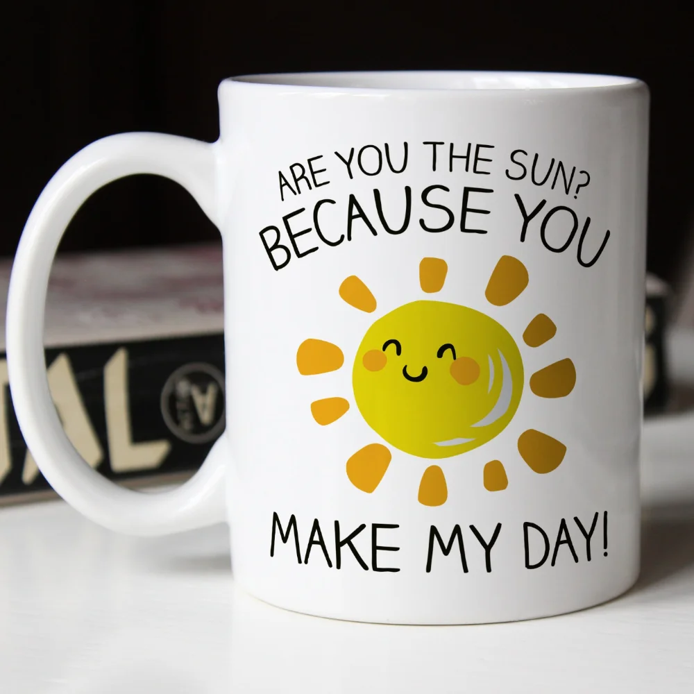 

Personalised Printed Cups Funny Quotes Tea Coffee Ceramic Gift Mug,15Oz