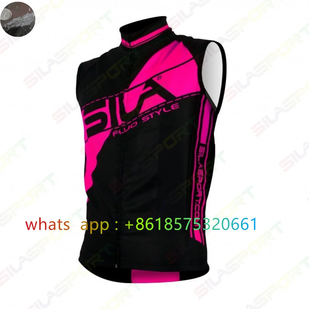 Ветрозащитный жилет SILASPORTS для мужчин и женщин безрукавка унисекс езды на