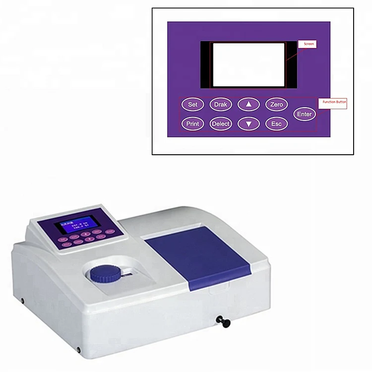 

Cheap China uv2204 Visible Spectrophotometer Price