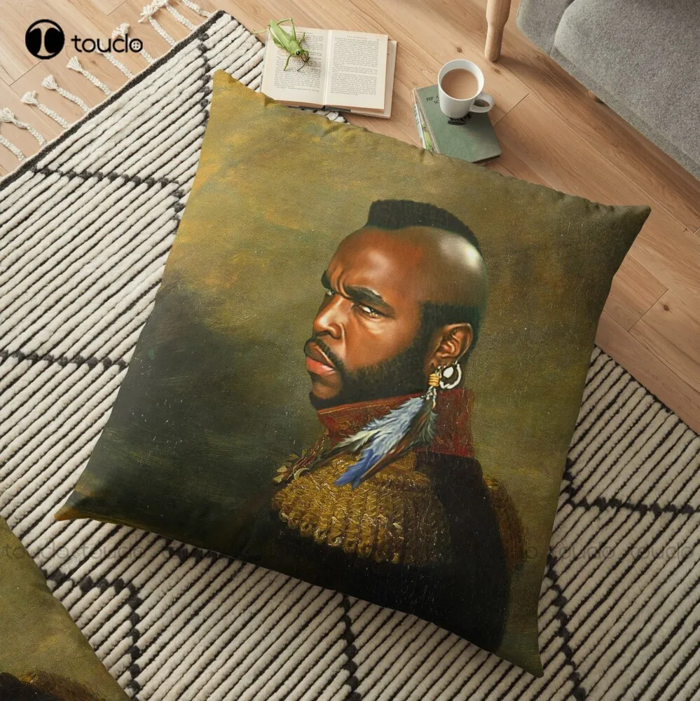 

Диванная подушка Mr. T-Replaceface, гостиничные подушки, полиэфирная льняная Подушка с принтом на молнии, декоративная подушка, чехол для дома, гост...