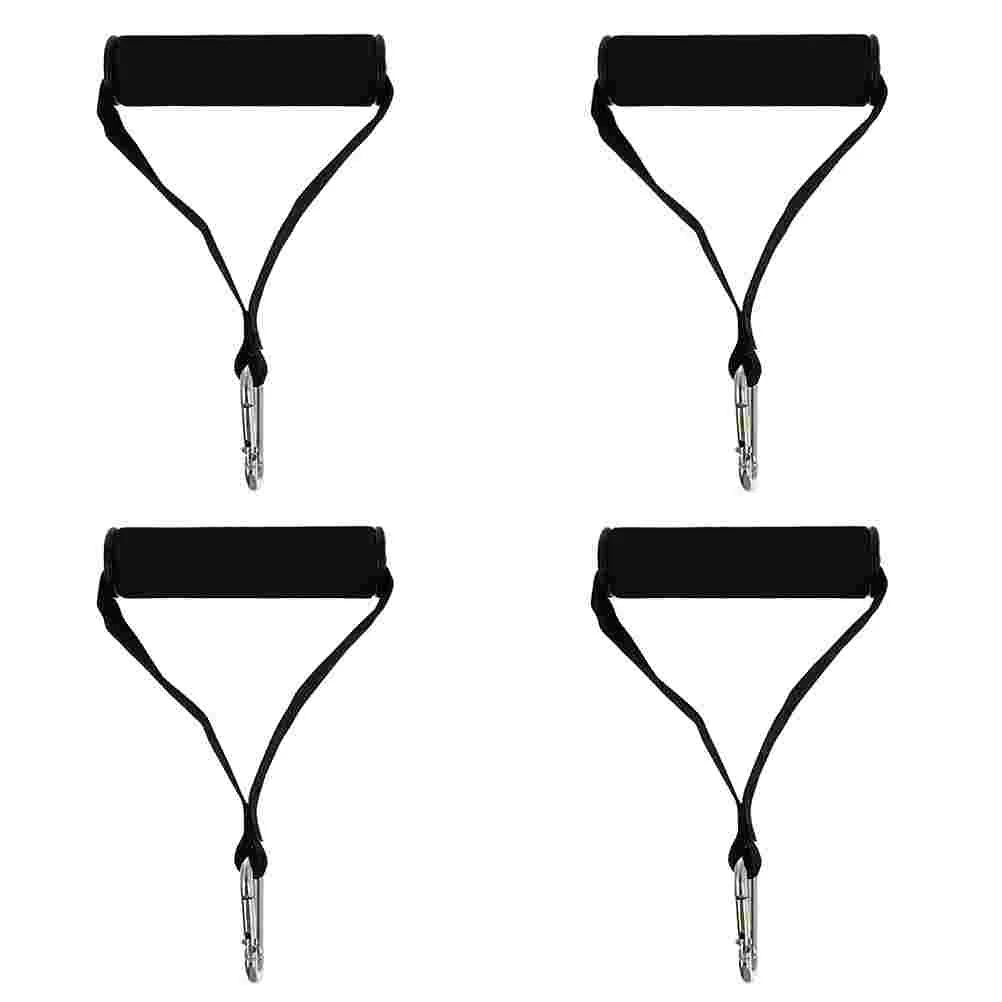 

4Pcs Elastic Rope Handle Sturdy Pulling Down Handle Light Exercise Handle