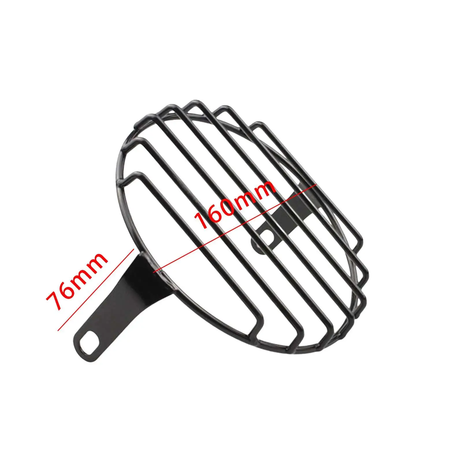 Круглая 5 75-дюймовая фара мотоцикла гриль световая крышка украшение для