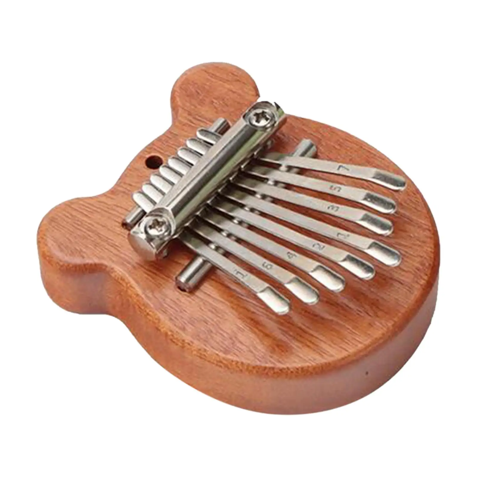 

Wooden Montessori Busy Board Thumb Piano for Home Living Room Children