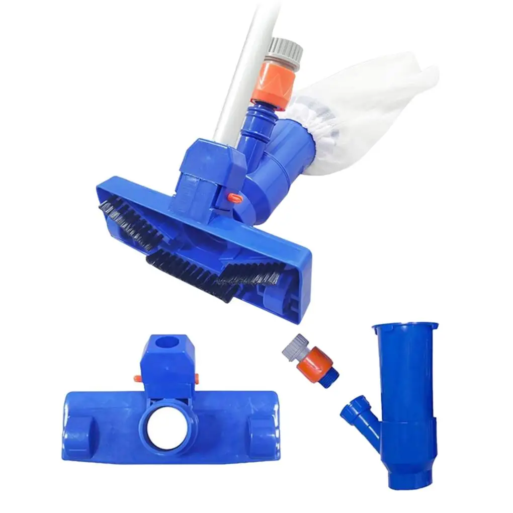

Swimming Pool Vacuum Cleaning Tool Inflatable Pool Spa Pond Waterfall Portable Handheld Vacuum