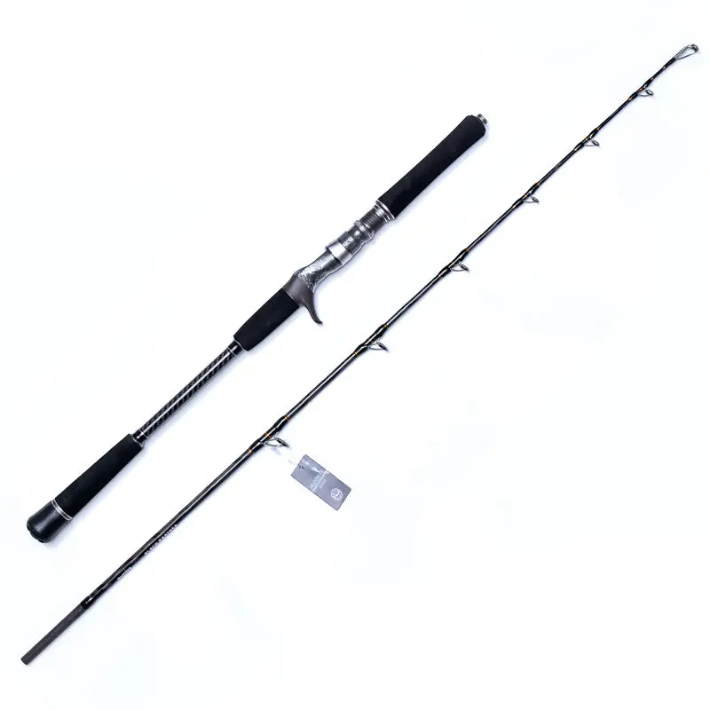 

New Shore Shimmer Custom Carbon 5'4'' 2 Pieces Mh Jigging Rod Graphite Fishing Casting Rod