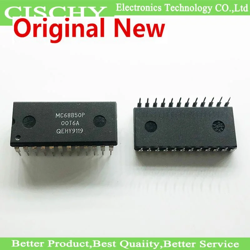 

5pcs/lot MC68B50CP MC68B50P MC68B50 68B50 DIP-28 In Stock PLC Original