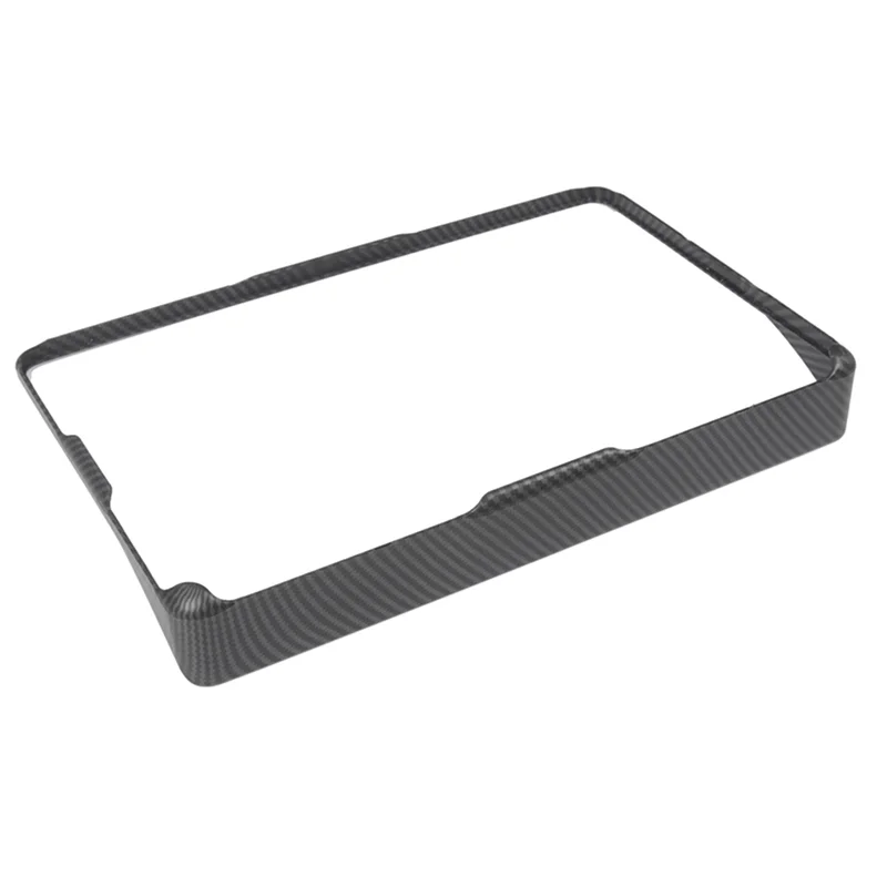

Carbon Fiber Navigation Screen Frame for Tesla Model 3 Model Y 2021 Screen Protective Cover