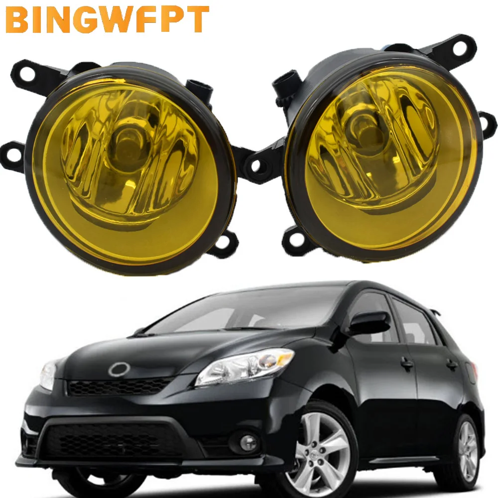 

BINGWFPT 2Pcs Fog Lights For Toyota Matrix 2008 2009 2010 2011 2012 2013 Led FogLights Headlight Driving Fog Light Fog Lamp