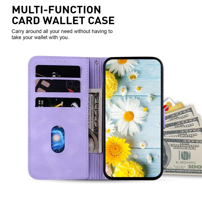 Чехол-кошелек с откидной крышкой и цветком для Nokia G42 G22 G21 G60 G300 G11 Plus G10 G20 NokiaG42 Магнитные кожаные чехлы для телефонов Lily (art.: 3920cddb67aee) - 3920cddb67aee