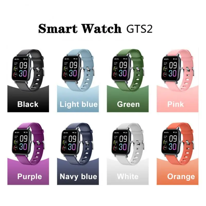 

GTS2 Smart Watch With 100 Sports Modes, Fitness Tracking, Heart Rate, Blood Oxygen And Blood Pressure Monitoring Smart Bracelet