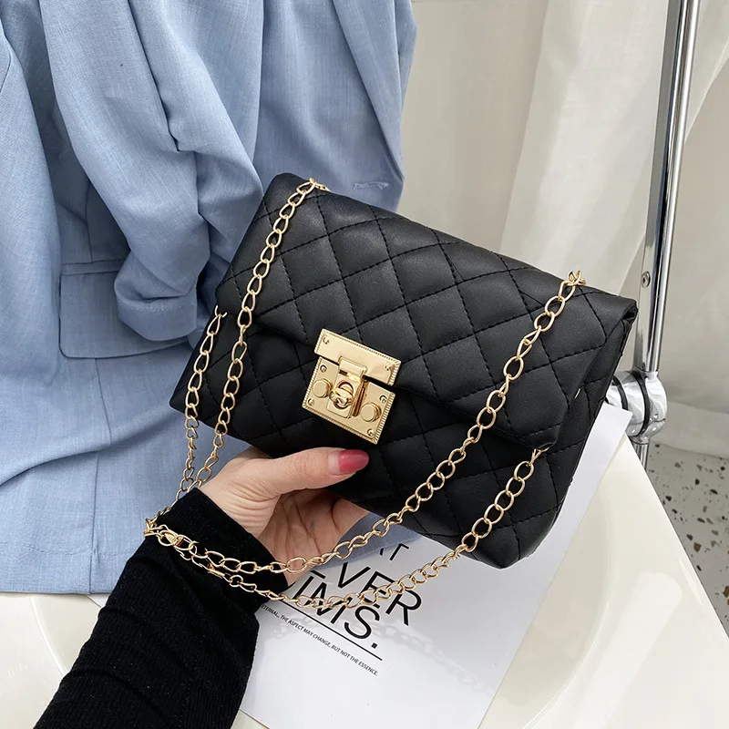 

Embroidery Thread Small PU Leather Crossbody Bags For Women Trend Hand Bag Female Causal Branded Shoulder Handbags bolsa