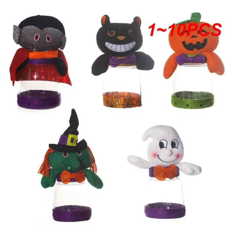 

1 ~ 10 шт. украшения в виде тыквы вампира, тканевое искусство, легко хранить, в разных стилях, ужасный дизайн, портативная фотография