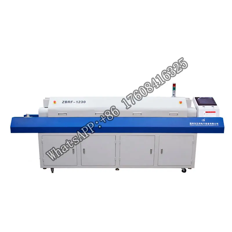 

stable temperature Reflow Oven Machine/reflow soldering machine with 12 heating zone(up 6 down 6) PC control system