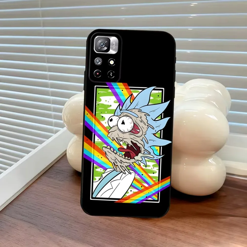 Funny R-Rickys And M-Morties Phone Case For Samsung S25 S24 S23 S22 S21 FE S30 S20 S10 Plus Ultra Lite 5G Silicone Cover