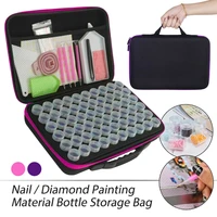 60 slots diy diamond painting storage box kits grids containers for nail paint accessories diamond embroidery organizer tools