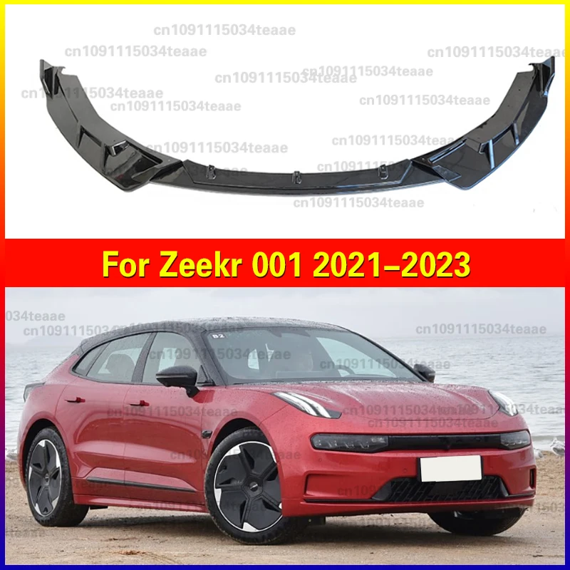 

Передний бампер Cupspoiler Lip для Zeekr 001 2021 2022 2023, комплект кузова, сплиттер, спойлер, защитная пластина