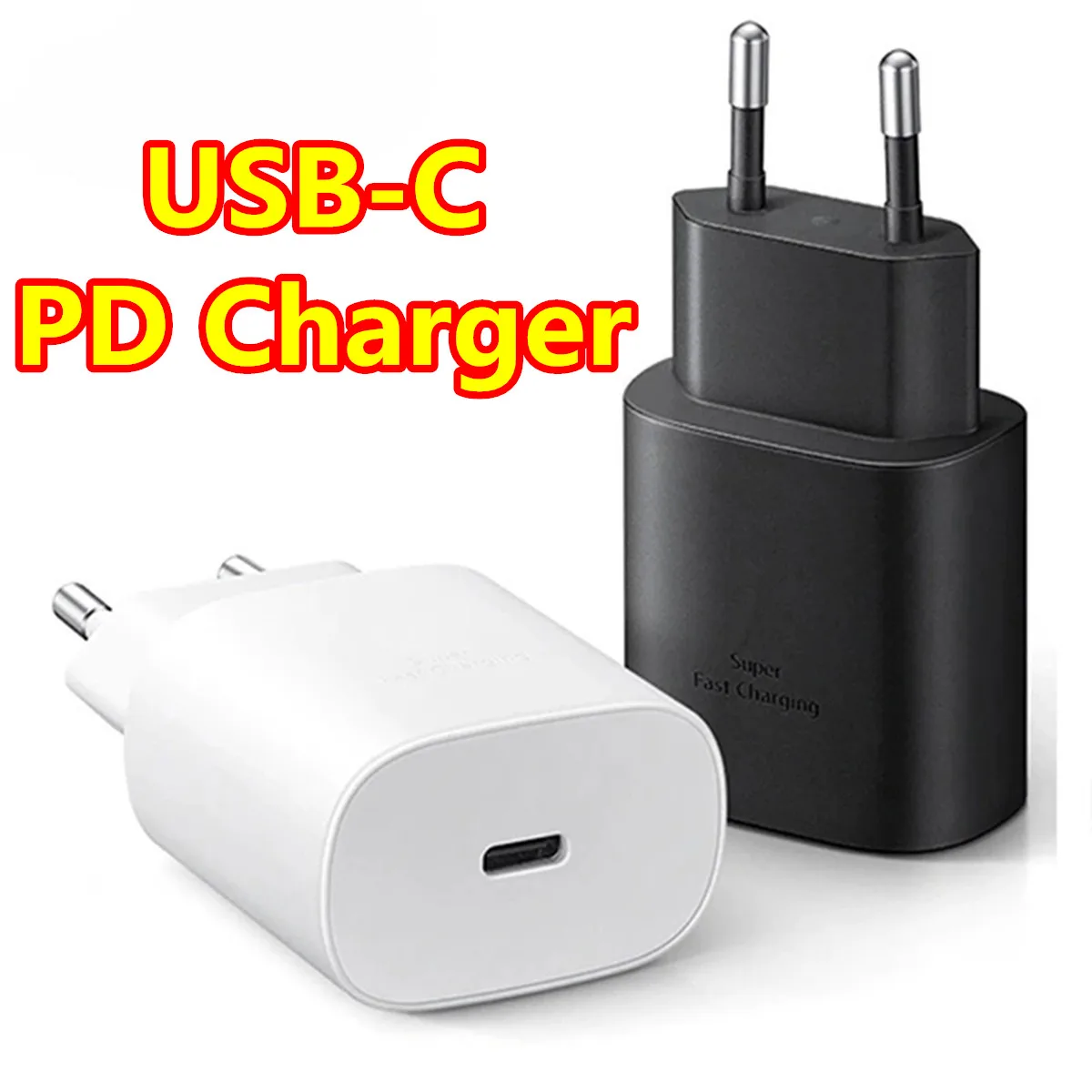 

10pcs Fast Quick Charging 18W PD USB-C Wall Charger Portable Type c Chargers For IPhone Samsung S20 S21 S22 S23 Note 10 htc lg